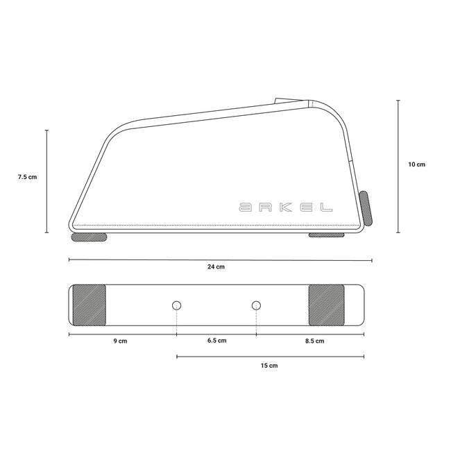 ARKEL Sac de tube supérieur Taco
