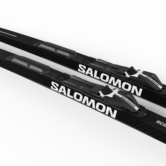 SALOMON Skis RC8+ ESkin X-Stiff avec fixations Prolink Shift