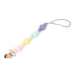 Three Hearts Grande Jewel Pacifier Clip