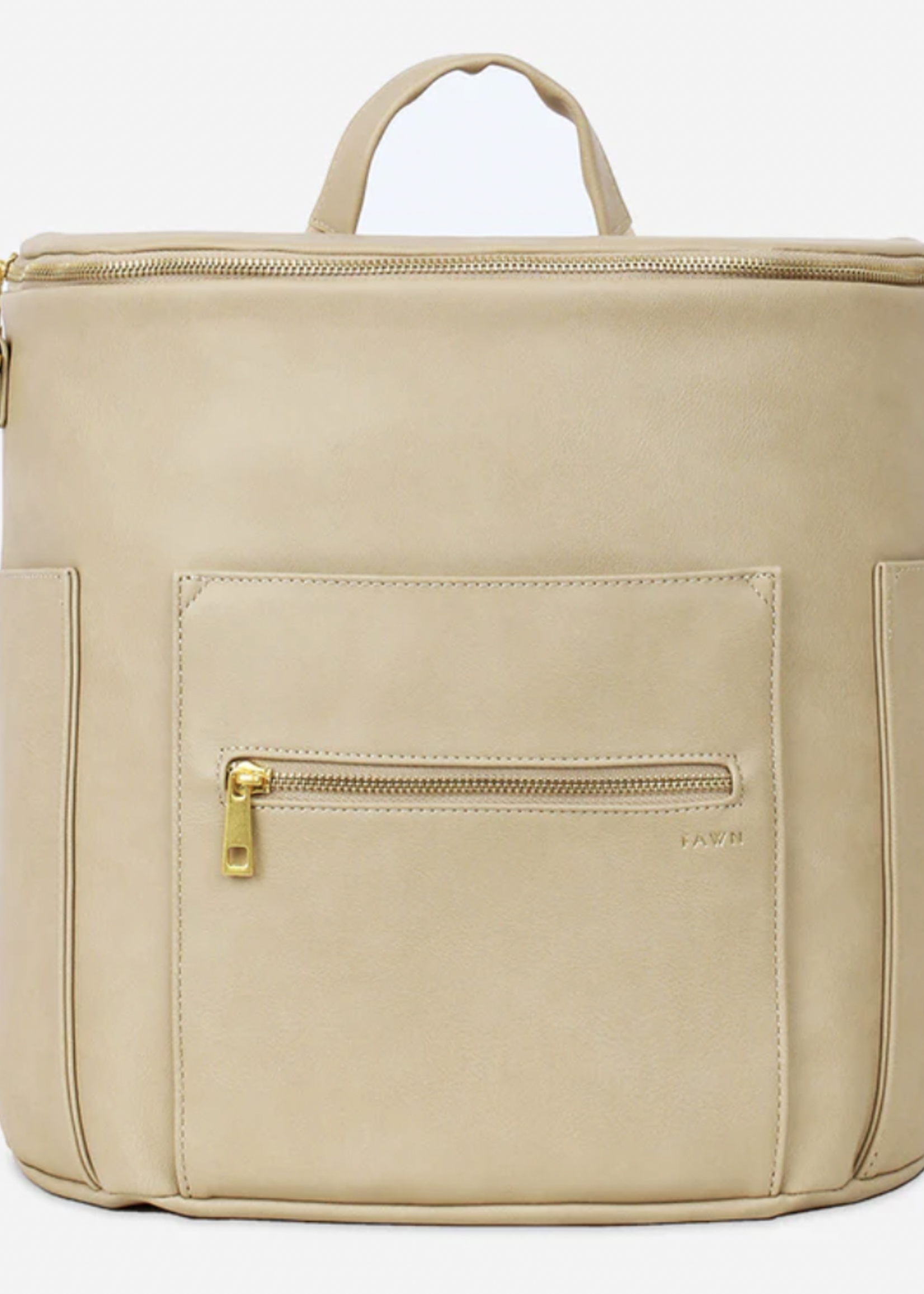 Fawn Design, Bags, Euc Fawn Design Backpack The Mini Ivory Neon Yellow  Soft Gold