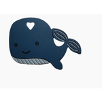 Three Hearts Whale Teether