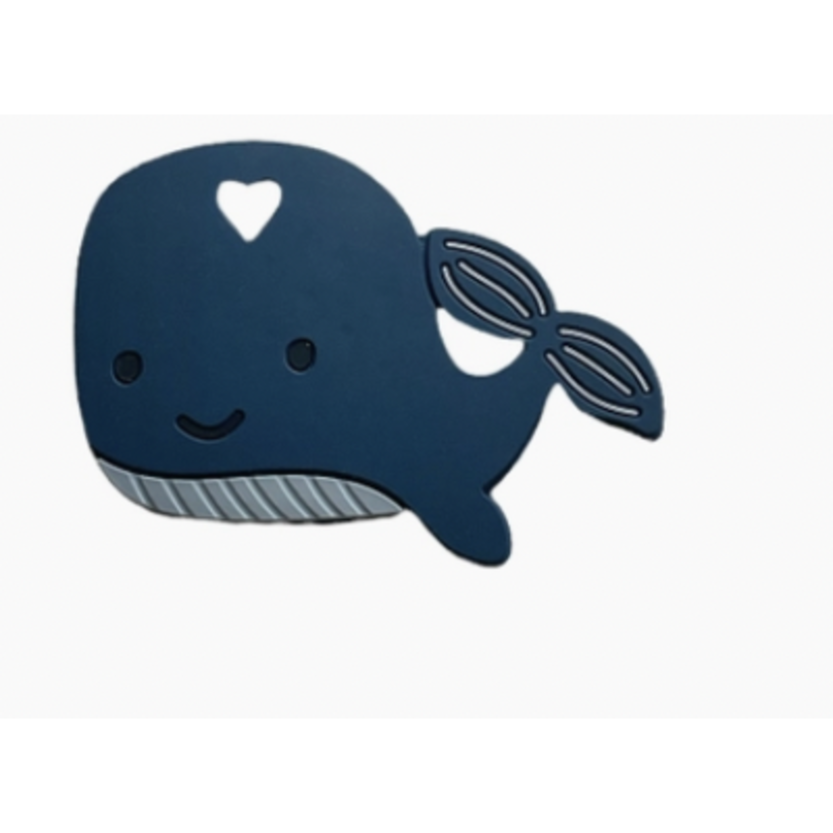 Three Hearts Whale Teether