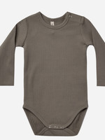 Quincy Mae - 2-Pack Jersey Bodysuit - Bears, Dusty Blue Stripe – Dearly