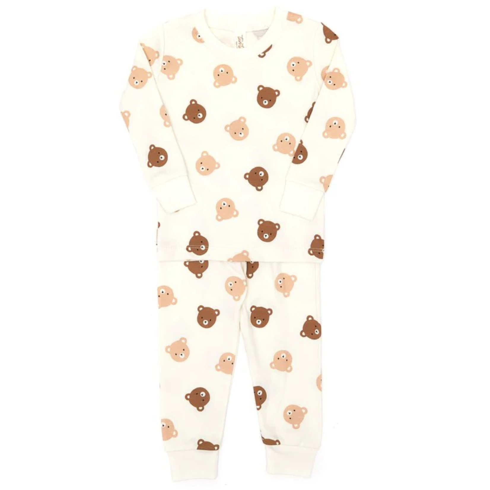 Tun Tun Natural bears PJ Set