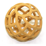 OB Designs Eco-Friendly Teether Ball | Turmeric