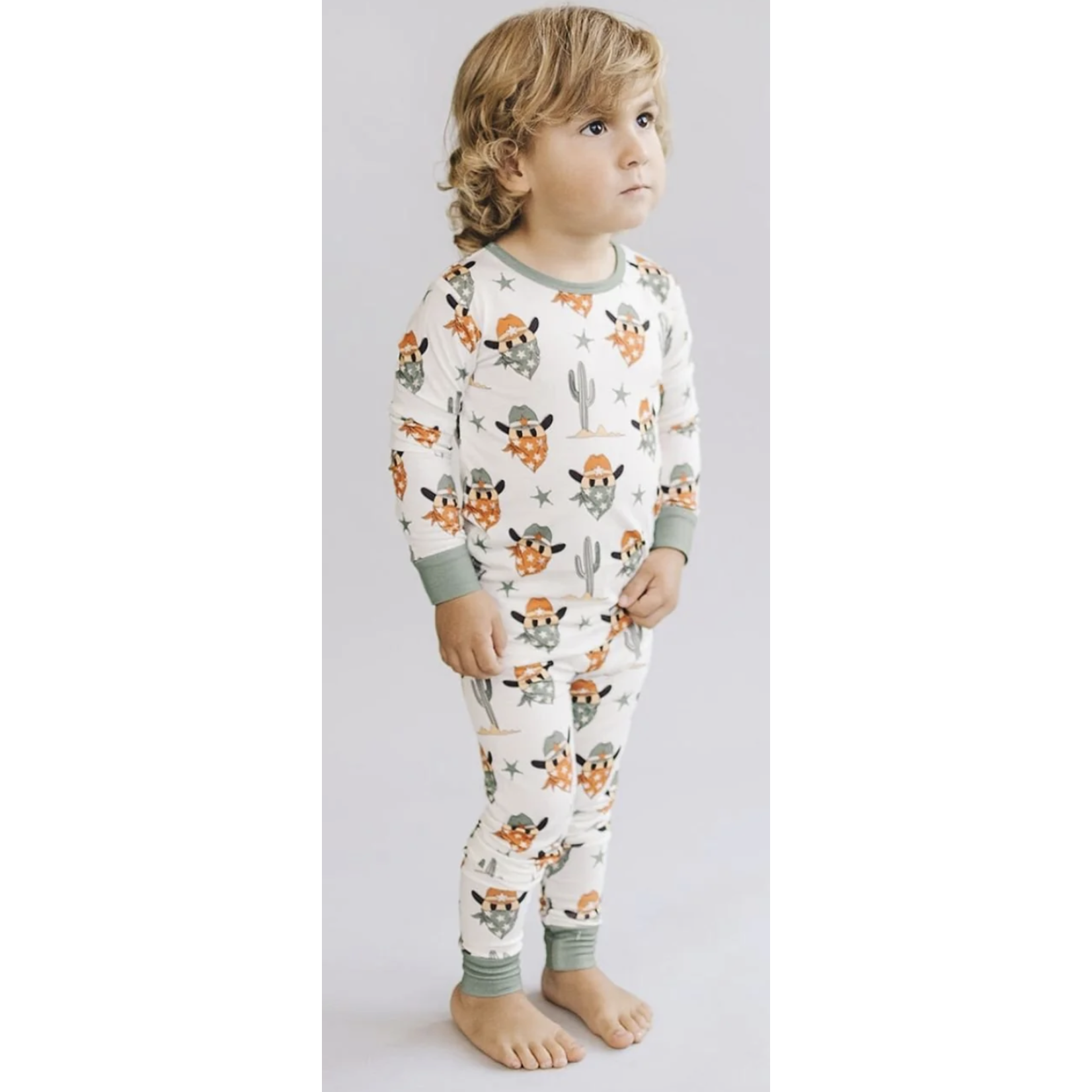 Lucky Panda Kids Bamboo Two Piece Set