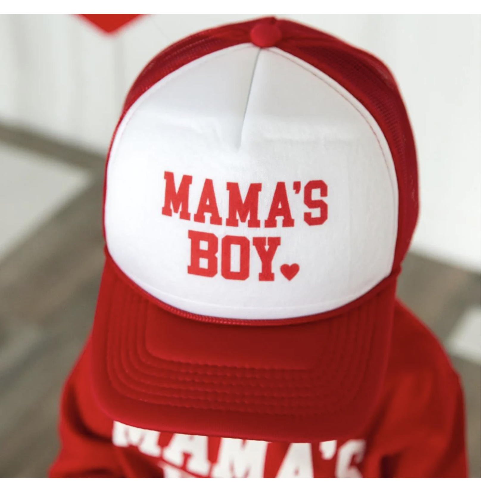 Sweet Wink Mama's Boy Trucker Hat