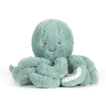 OB Designs Little Reef Octopus Blue Soft Toy