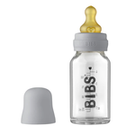 Bibs BIBS Baby Glass Bottle Complete Set 110ml Cloud