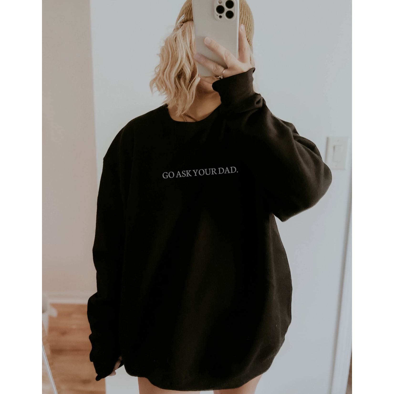 LOLA MAGNOLIA Go Ask Your Dad Black