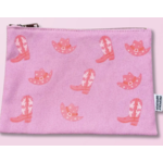 Properly Improper Cowgirl Boot and Hat - Canvas Pouch