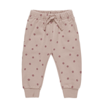 Quincy Mae RELAXED FLEECE SWEATPANT || POLKA DOTS