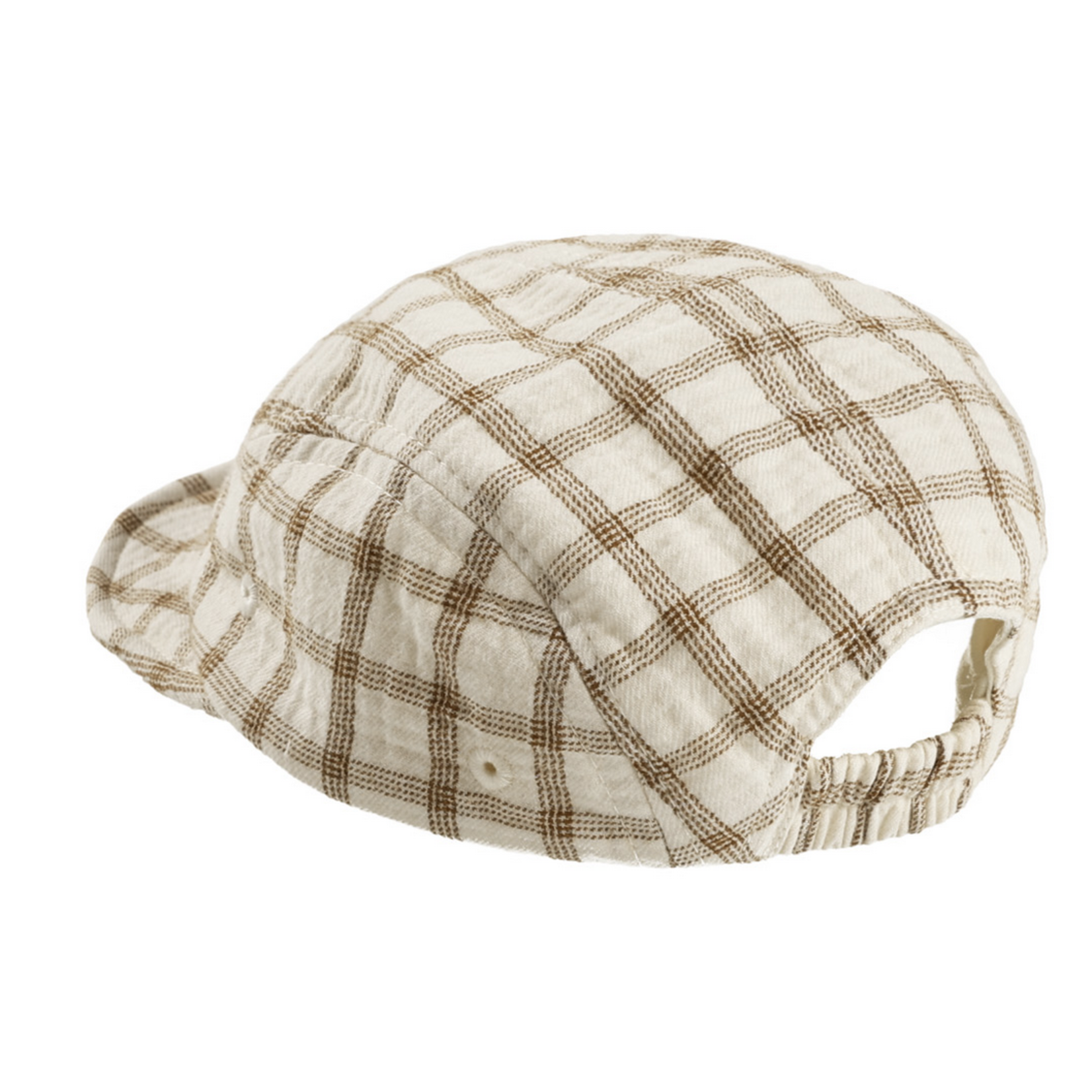 Quincy Mae BABY CAP || CINNAMON CHECK