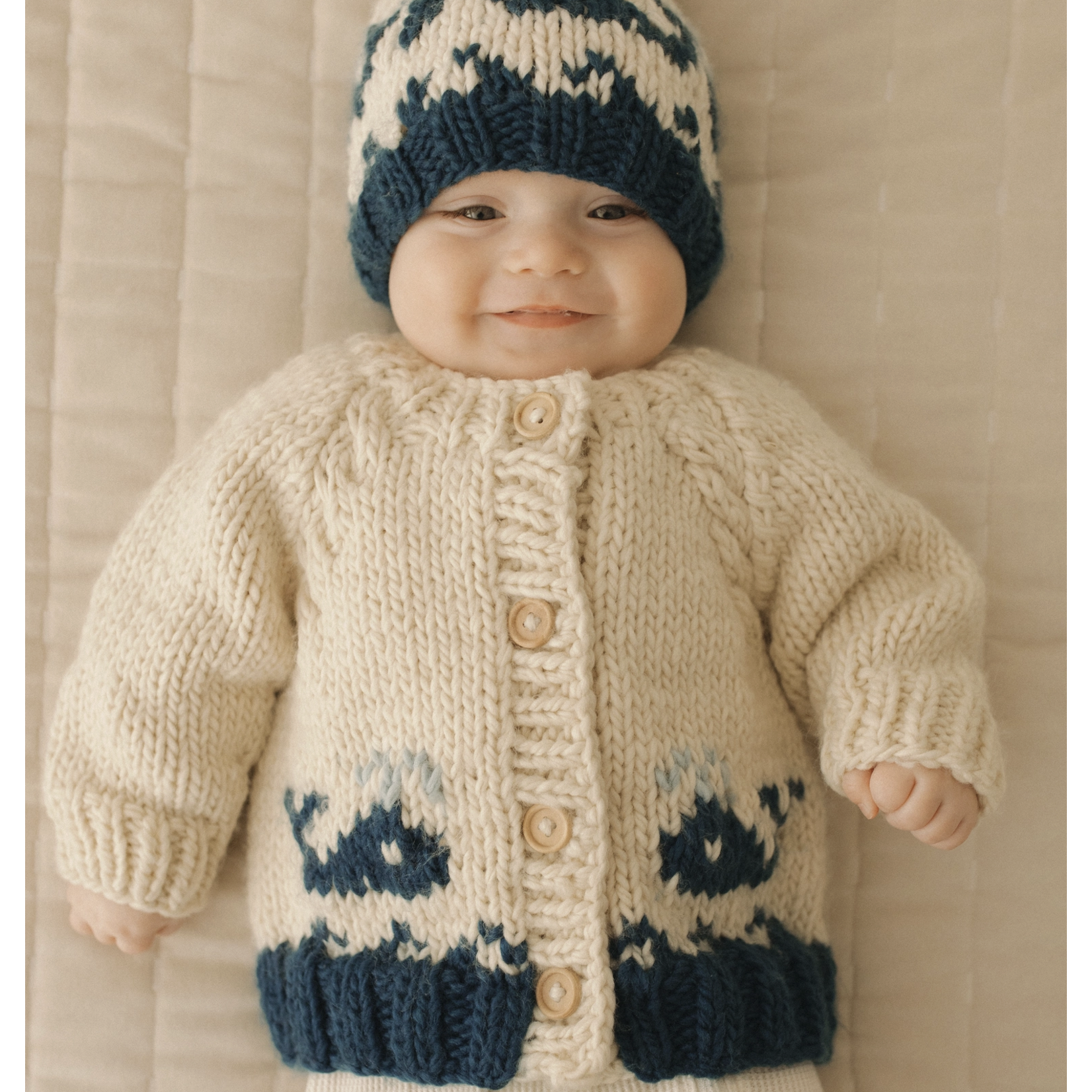 Huggalugs Pocket Cardigan Sweater