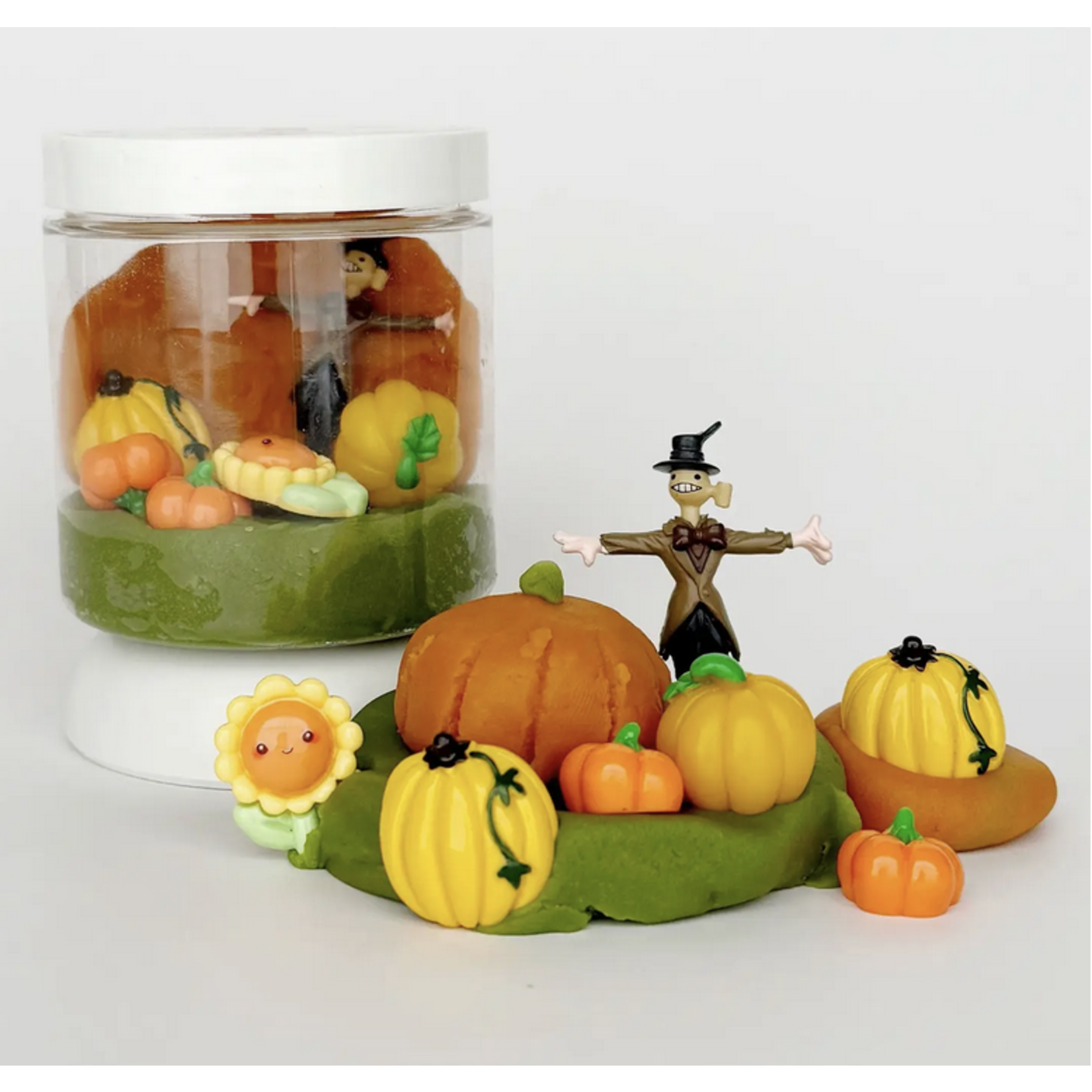 Earth Grown Kidsdough Pumpkin Patch (Pumpkin Spice) Mini Dough-To-Go