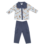 Angel Dear Horses - Cowboy Button-down And Pant