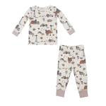 Angel Dear Hay Farmer Pink - L/s Loungewear Set