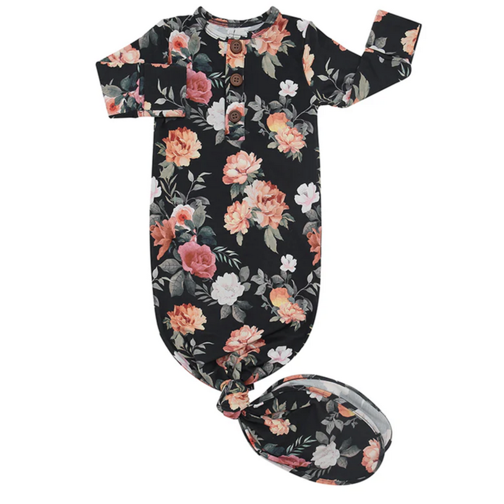Belan J Midnight Blossom - Sleep Gown