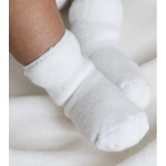 Belan J Belan.J Newborn Socks (2pack) - White