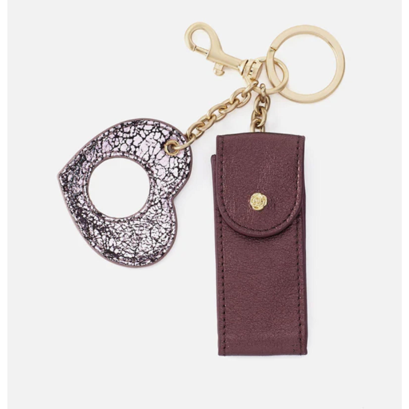 HOBO Lipstick Keychain - Frosted Plum