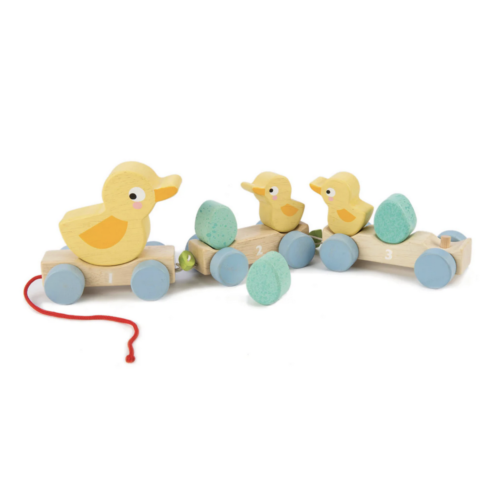 Tender Leaf Group Pull Along Ducks