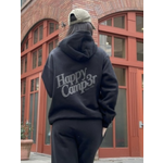 Happy Camp3r BLACK PUFF SERIES HOODIE