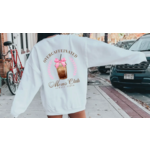 Badd Boss Over Caffeinated Mom's Club Sweatshirt
