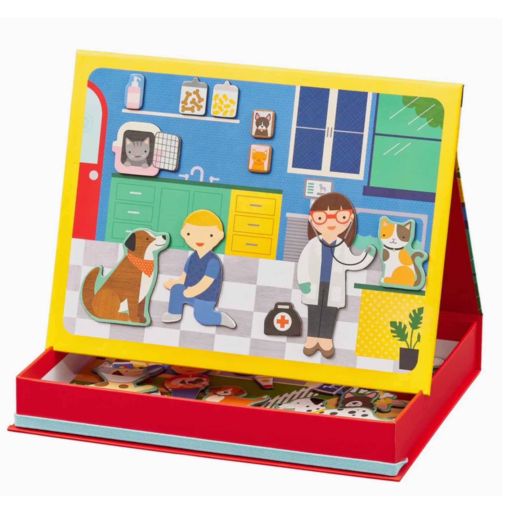 Chronicle Books Pet Hospital Magnetic Play Scene