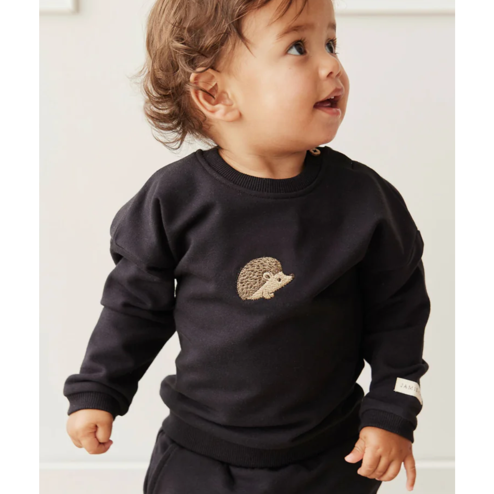 Jamie Kay Organic Cotton Damien Sweatshirt - Constellation Hedgehog