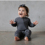 Everyday Leisure Midnight Checker | Bamboo Zip Romper