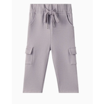 Norsu Organic Organic Toddler Cargo Fleece Sweatpants-Grey