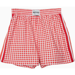 Katydid Red Plaid Wholesale Cute Women's Boxer Short