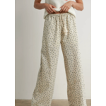 BUTTERMELON Floral Print Drawstring Pants