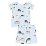 Cow Families Loungewear Short Set