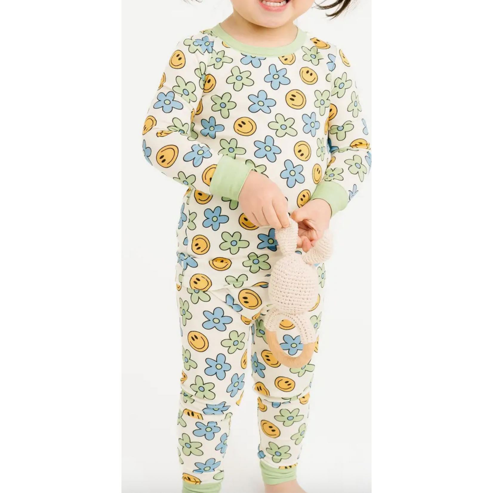 Little One Shop Happy Blooms Bamboo Set