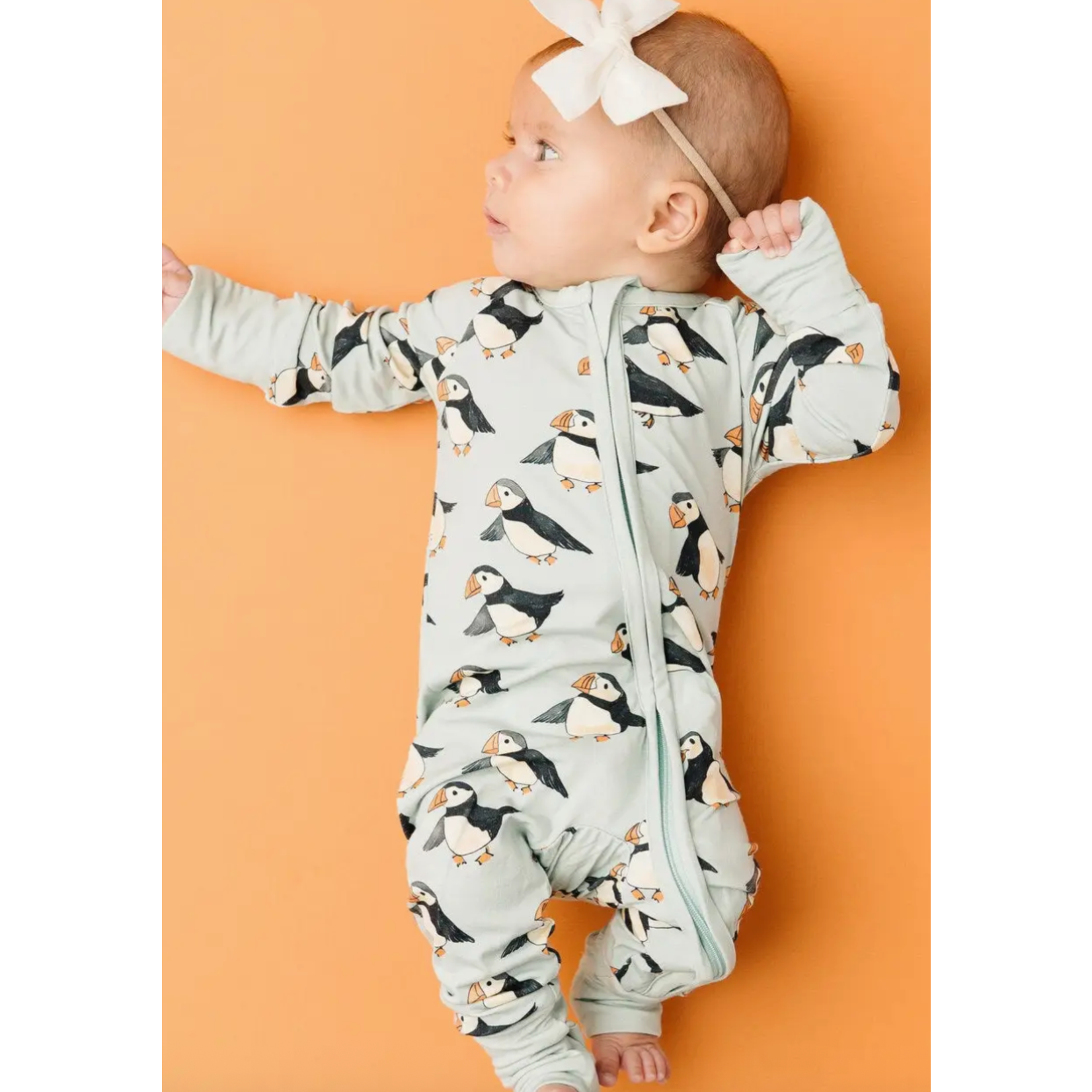 Little One Shop Puffin Pals Bamboo Sleeper