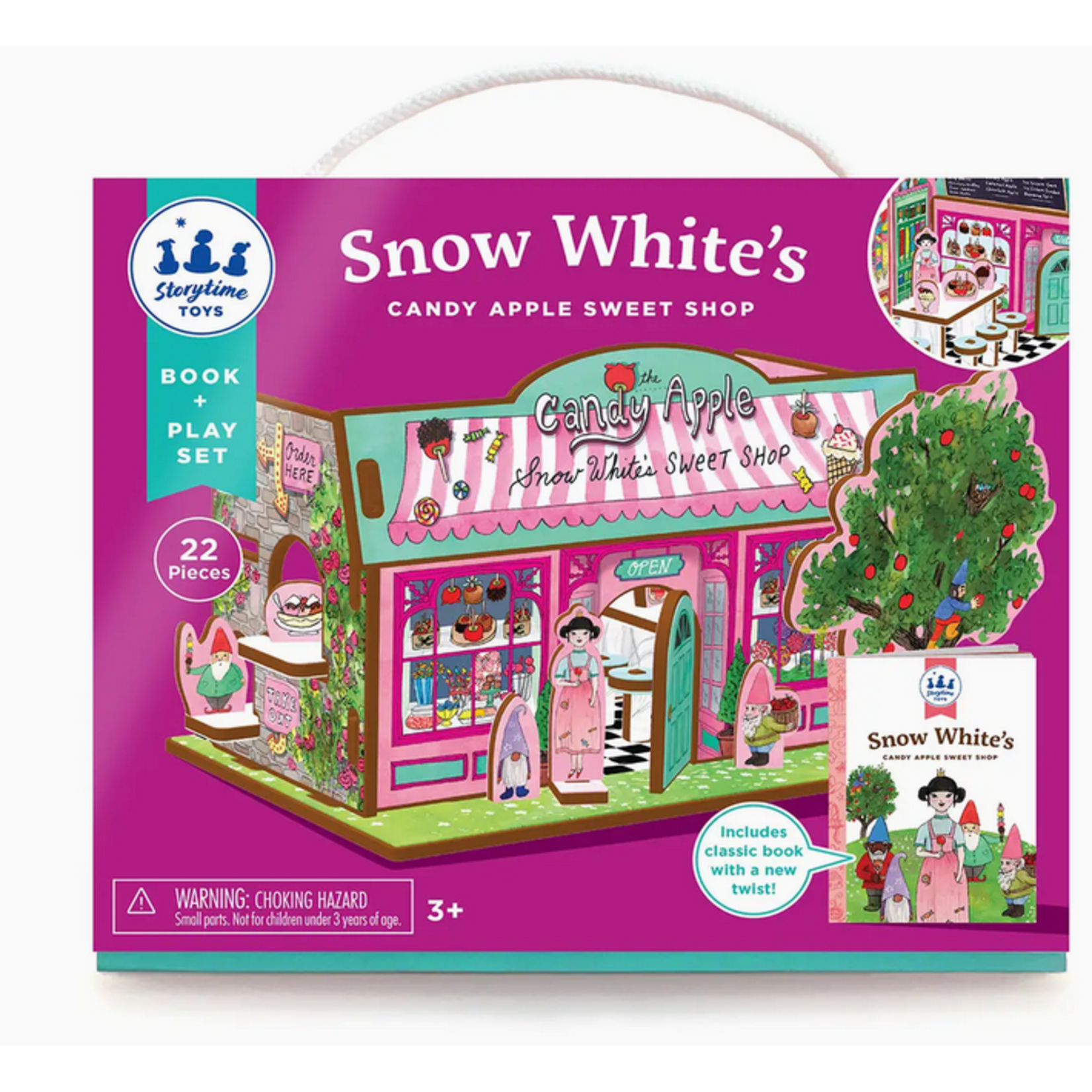 Storytime Toys Snow White's Sweet Shop Book and Playset