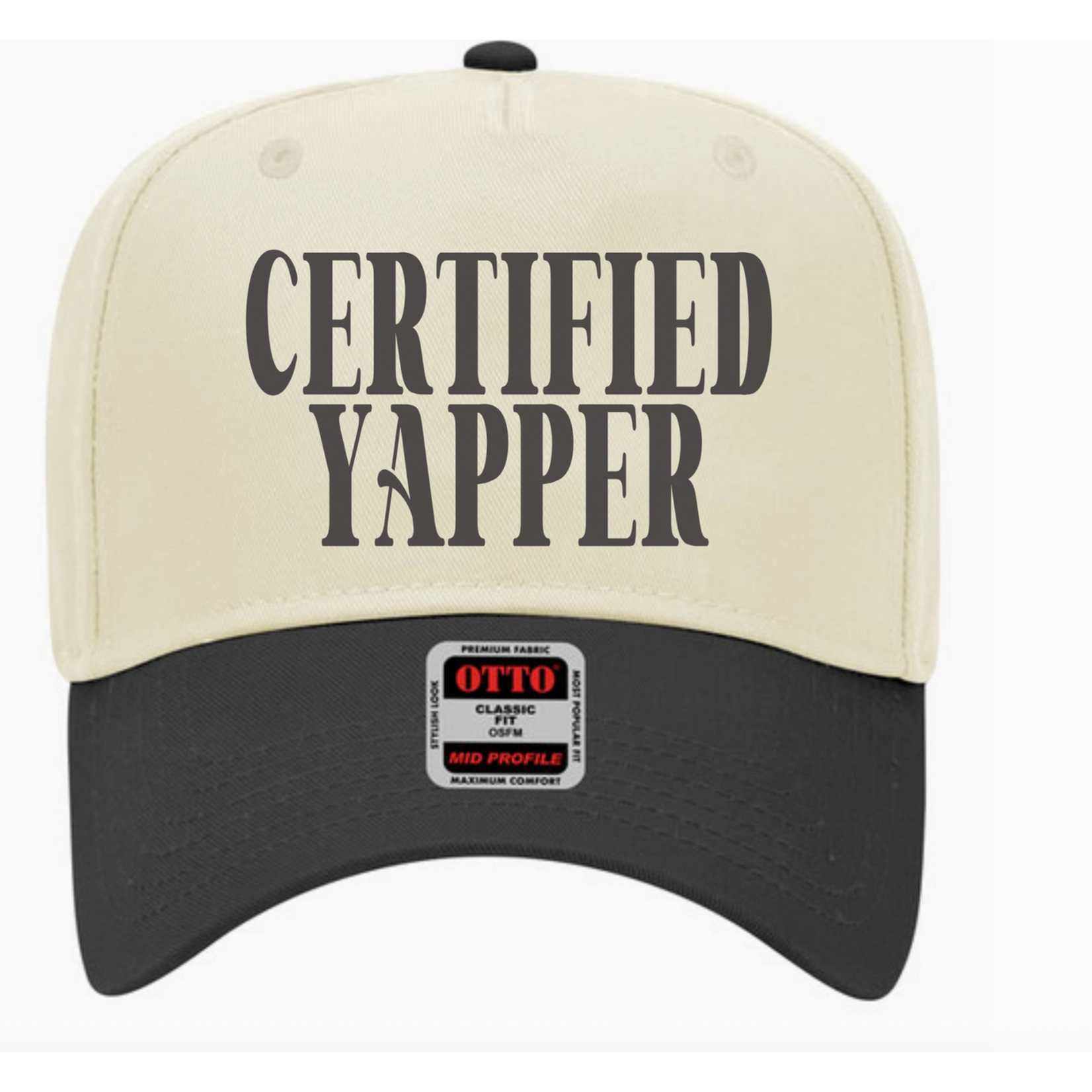 Hey Jude Graphic Tees Certified Yapper Trucker Hat