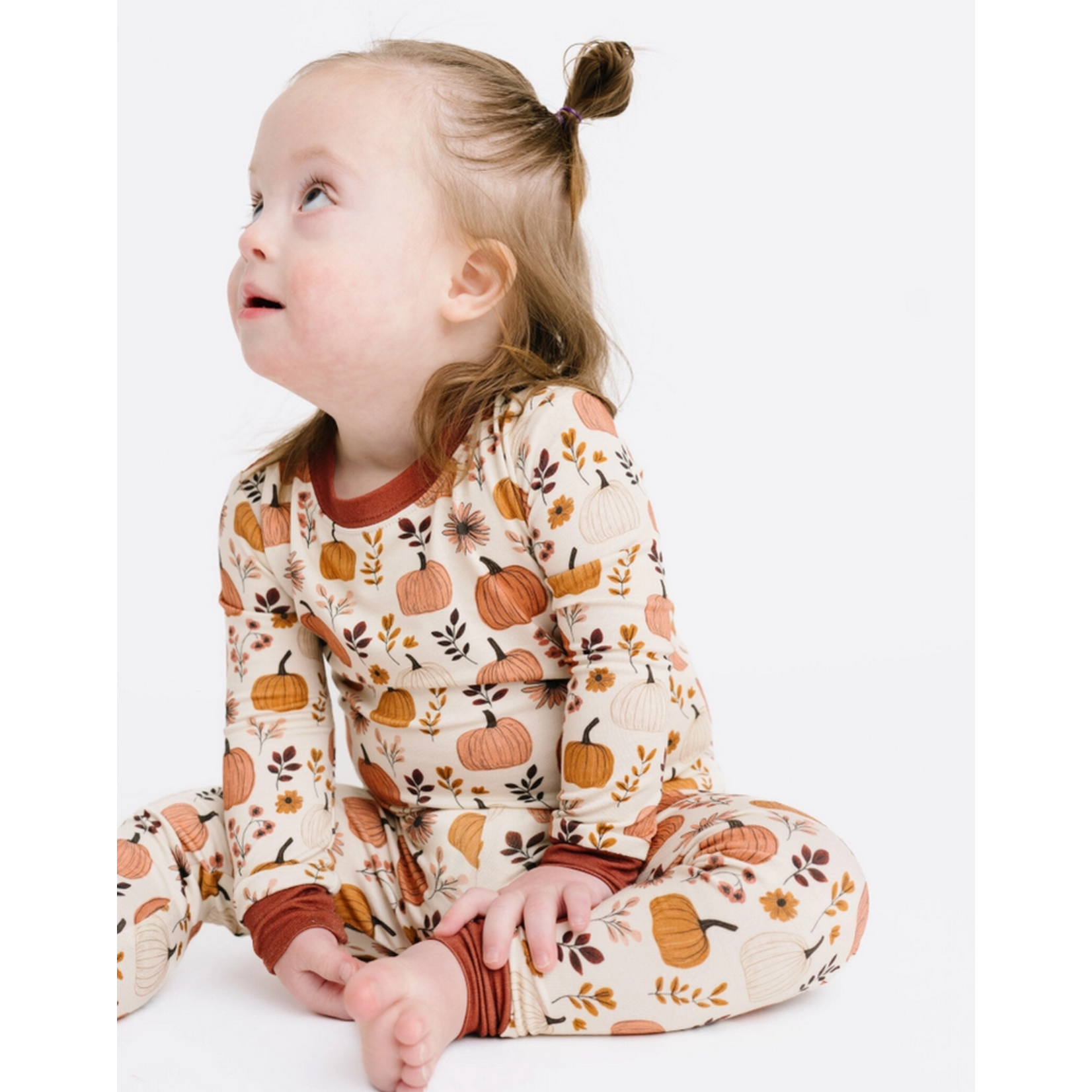 Little One Shop Pumpkin Garden Bamboo Set