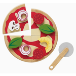 Le Toy Van Pizza & Toppings with Slice Cutter