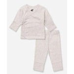 Monica & Andy Hello Baby Set_cream Heather - NB