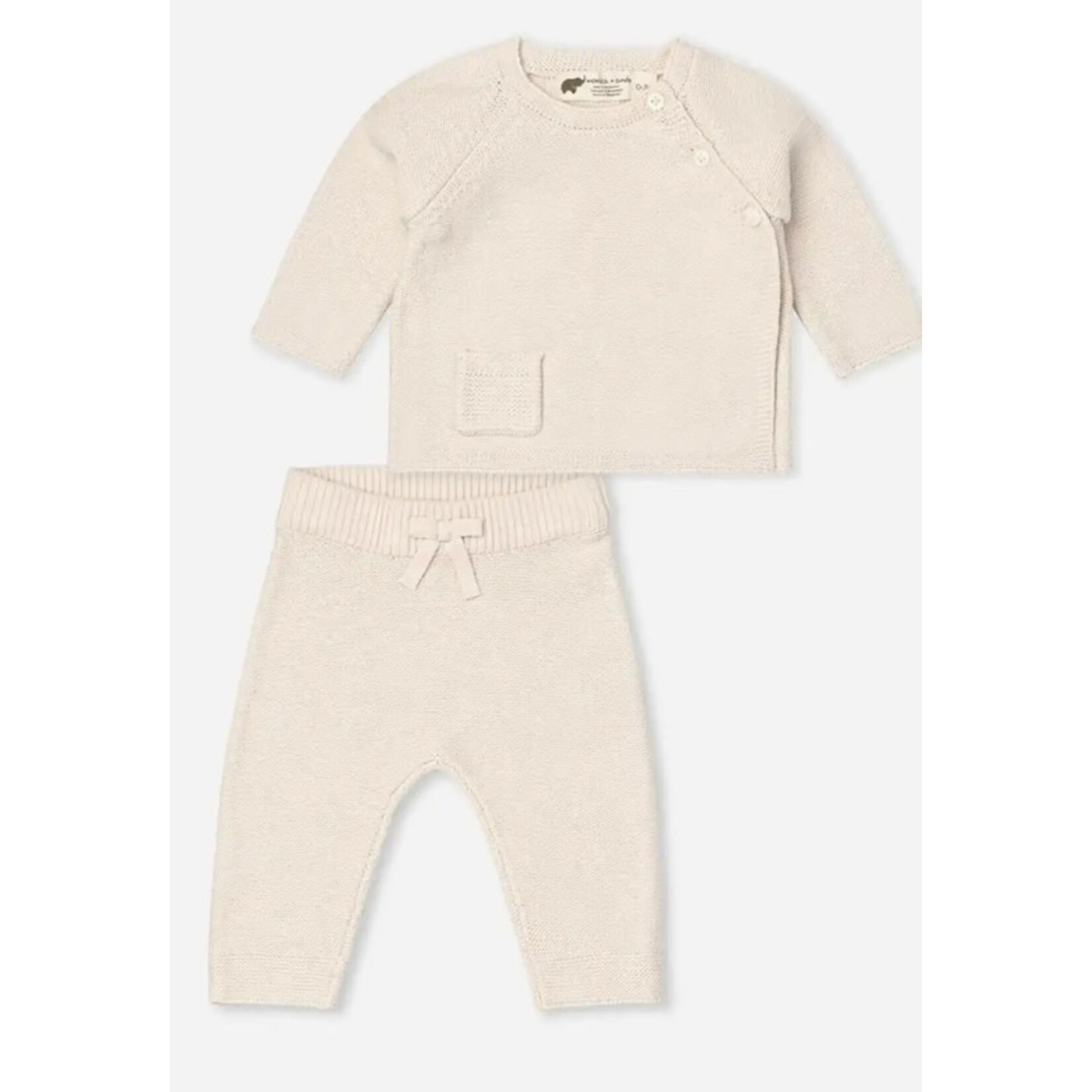 Monica & Andy Little Darling Knit Top + Bottom