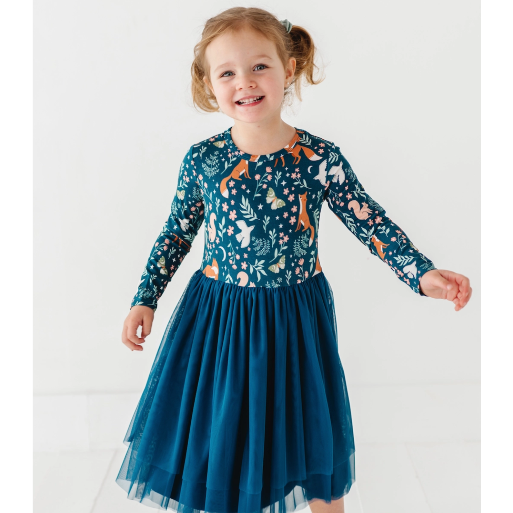 bird and bean Bamboo + Tulle Dress -  Alice