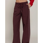 Active Basic Check Woven Long Pants