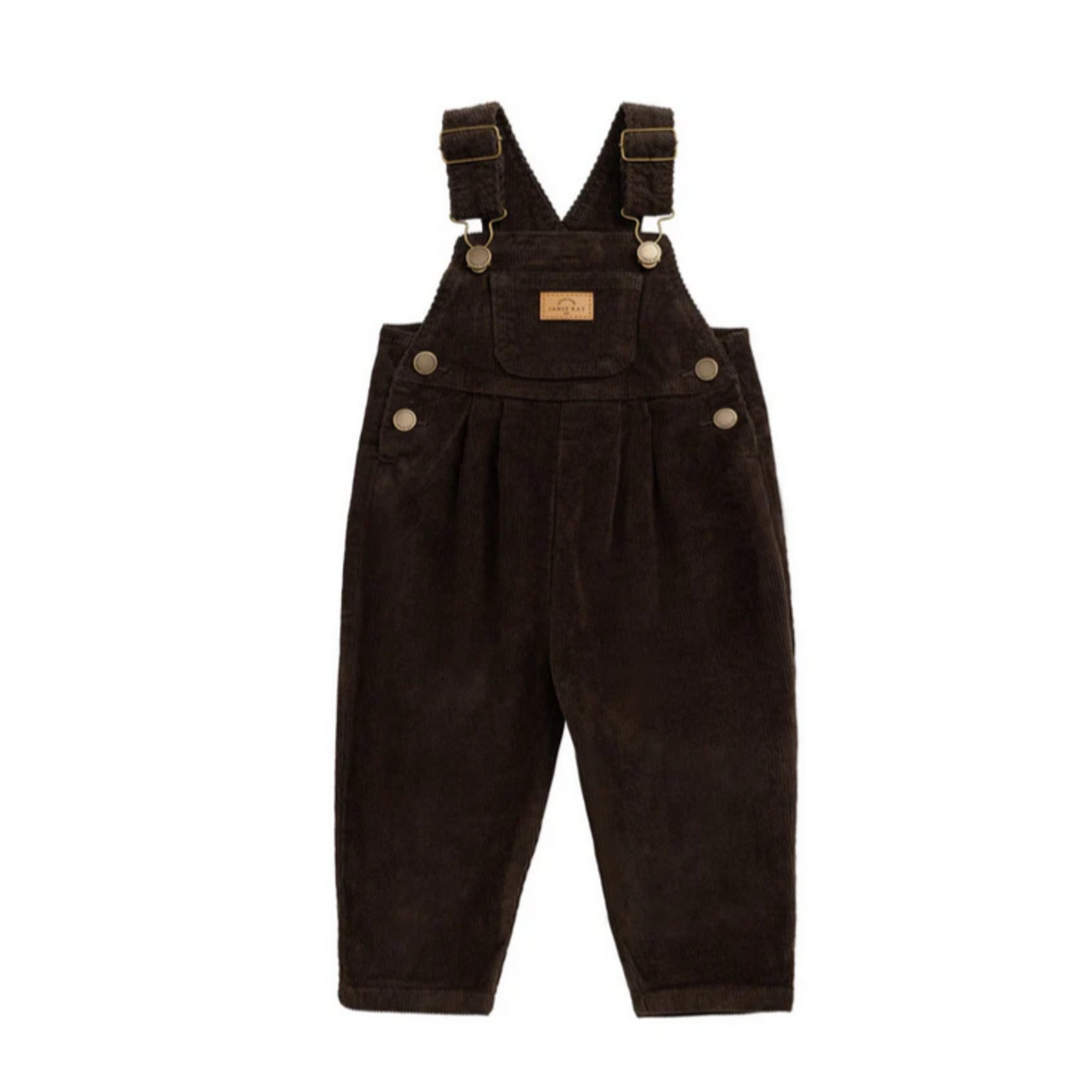 Jamie Kay Blair Cord Overall - Dark Coffee