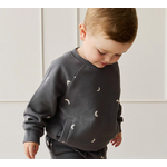 Jamie Kay Organic Cotton Henry Sweatshirt - Crescent Moon Icelandic