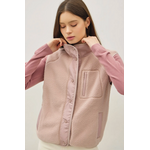 Be Cool Thermal Fleece Vest w/ Pockets & High Neck