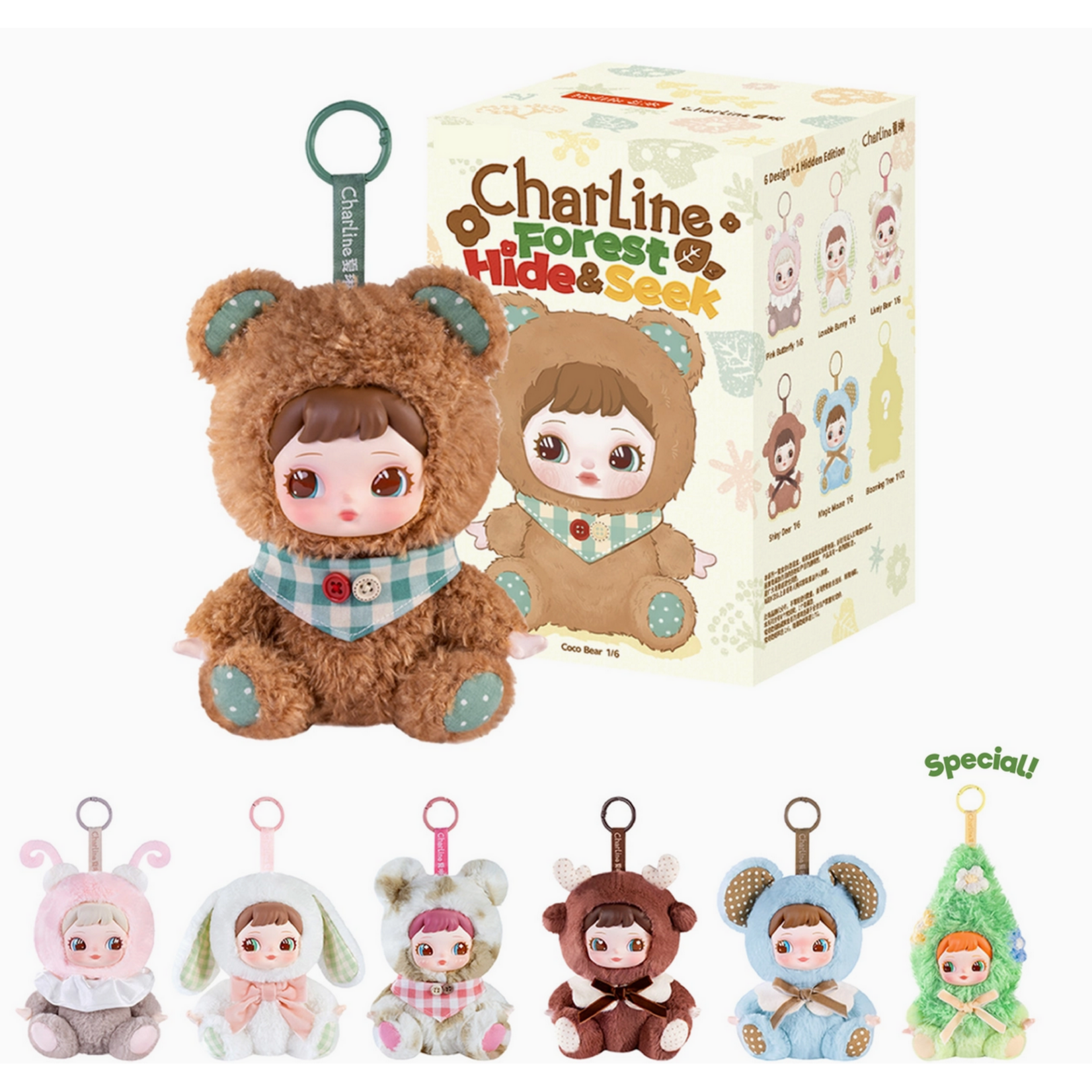 Hands Craft Charline Plush Blind Box: Forest Hide & Seek
