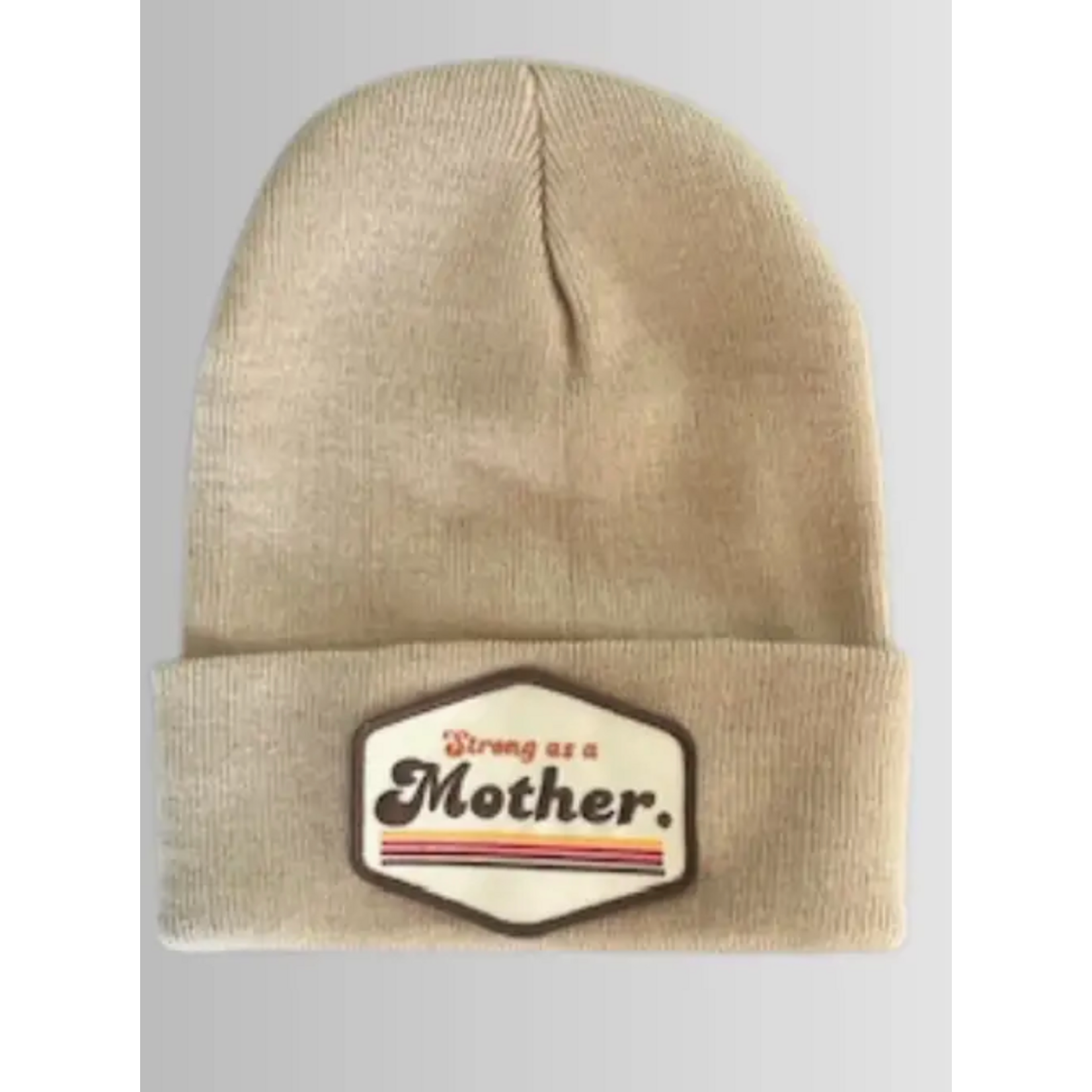Mother Hats Retro Mother Patch Beanie - Camel