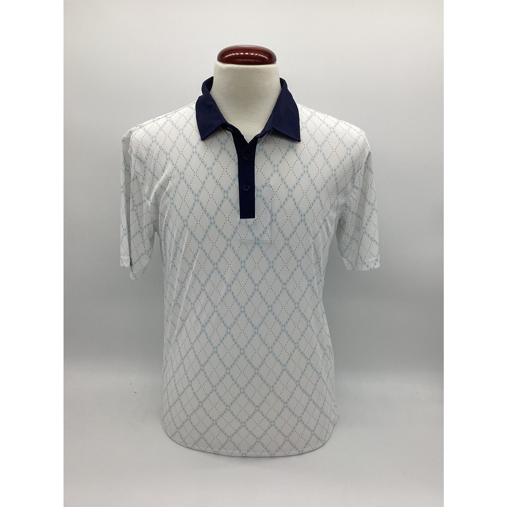 Swannies Golf Swannies Kuhlman Polo White-Sky